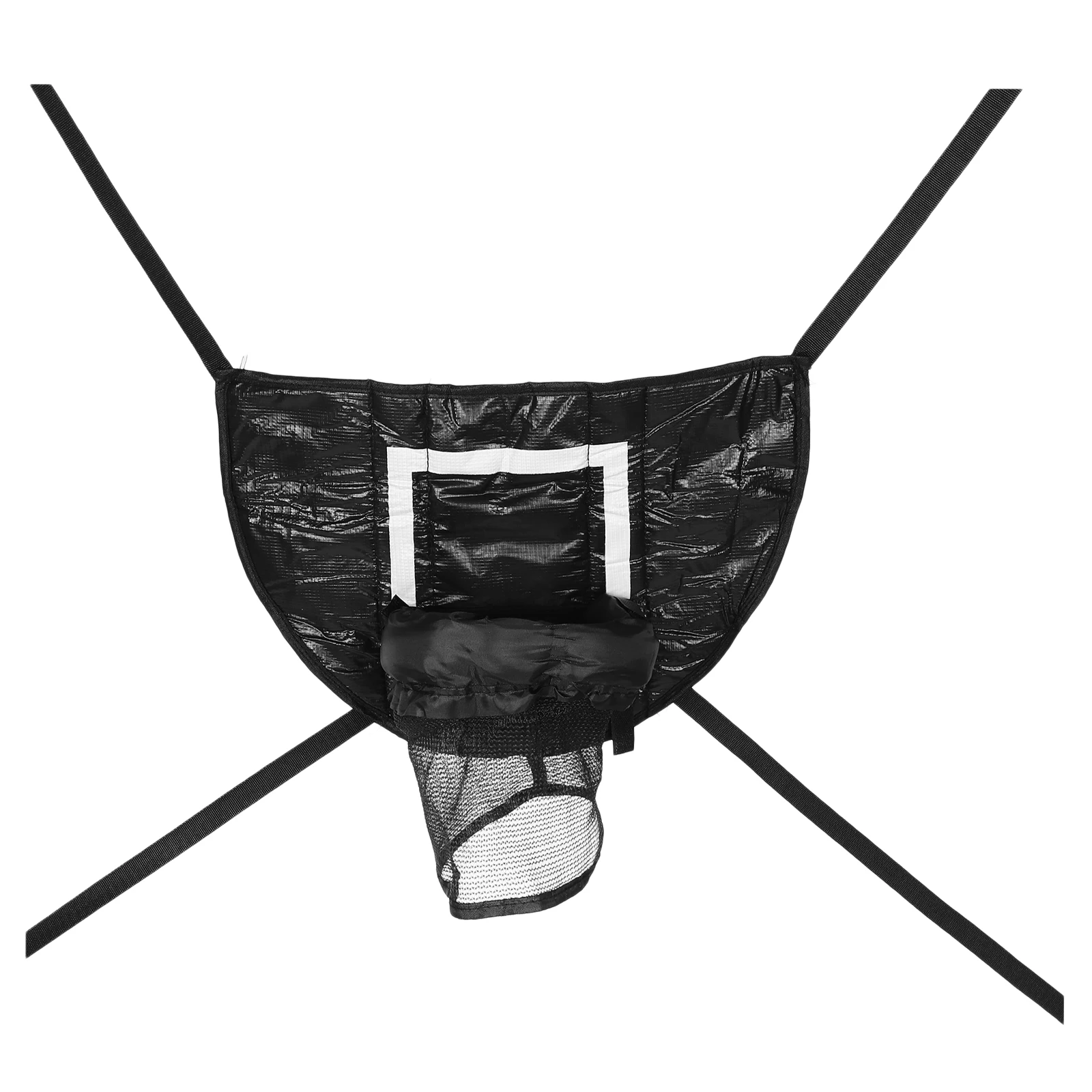 

Trampoline Basketball Black Oxford Cloth Height Adjustable Trampoline Games Kids Games Accessories Replacement Outdoor