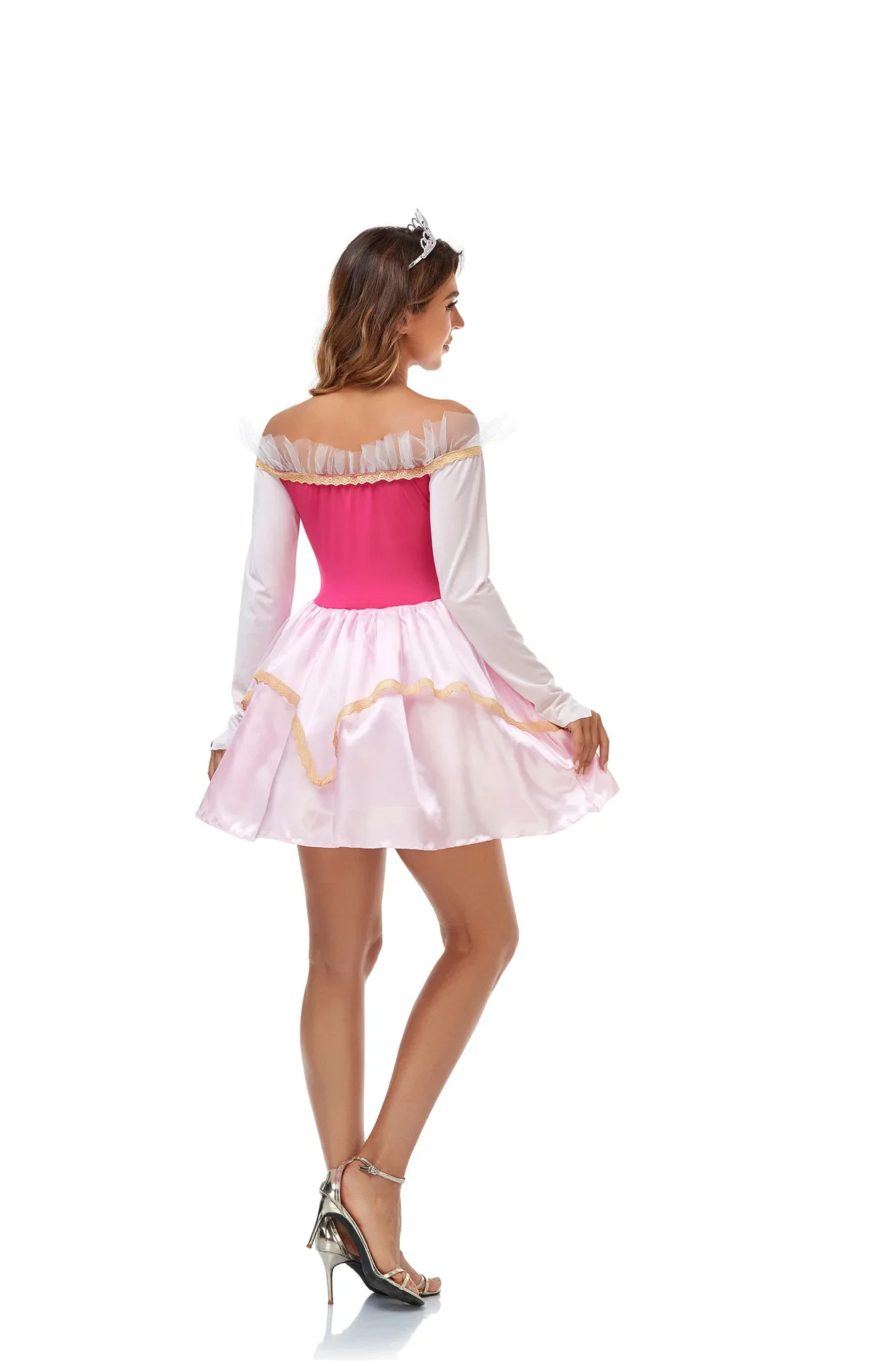 Robe Cosplay Princesse La Belle au Bois Dormant, Costume d'Halloween, Aurore, Barrage, Mascotte, Tim Ade