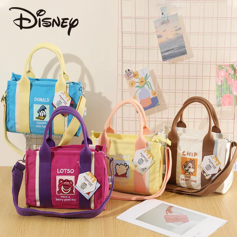 Disney New Mini Women\'s Handbag Luxury Brand Original Women\'s Shoulder Messenger Bag Cartoon Cute Mini Women\'s Bag Fashion