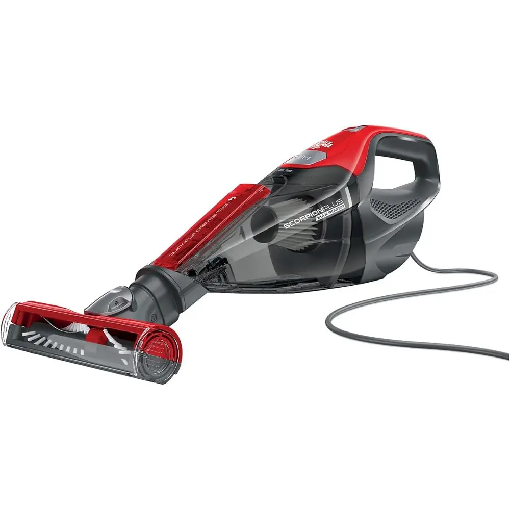 

Handheld Vacuum Cleaner, Powerful Suction, Lightweight, Includes Pivoting Stair and Upholstery Tool, Crevice Tool, Corded Portab