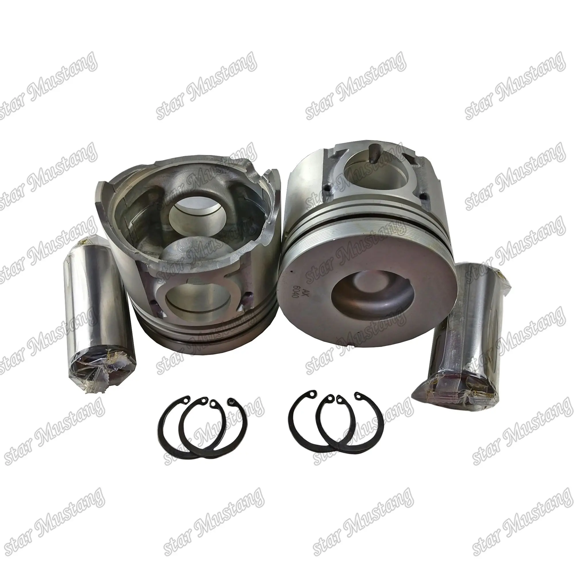 4JG1 Piston With Pin 8-97220-604-0 For Isuzu Diesel Engine Parts