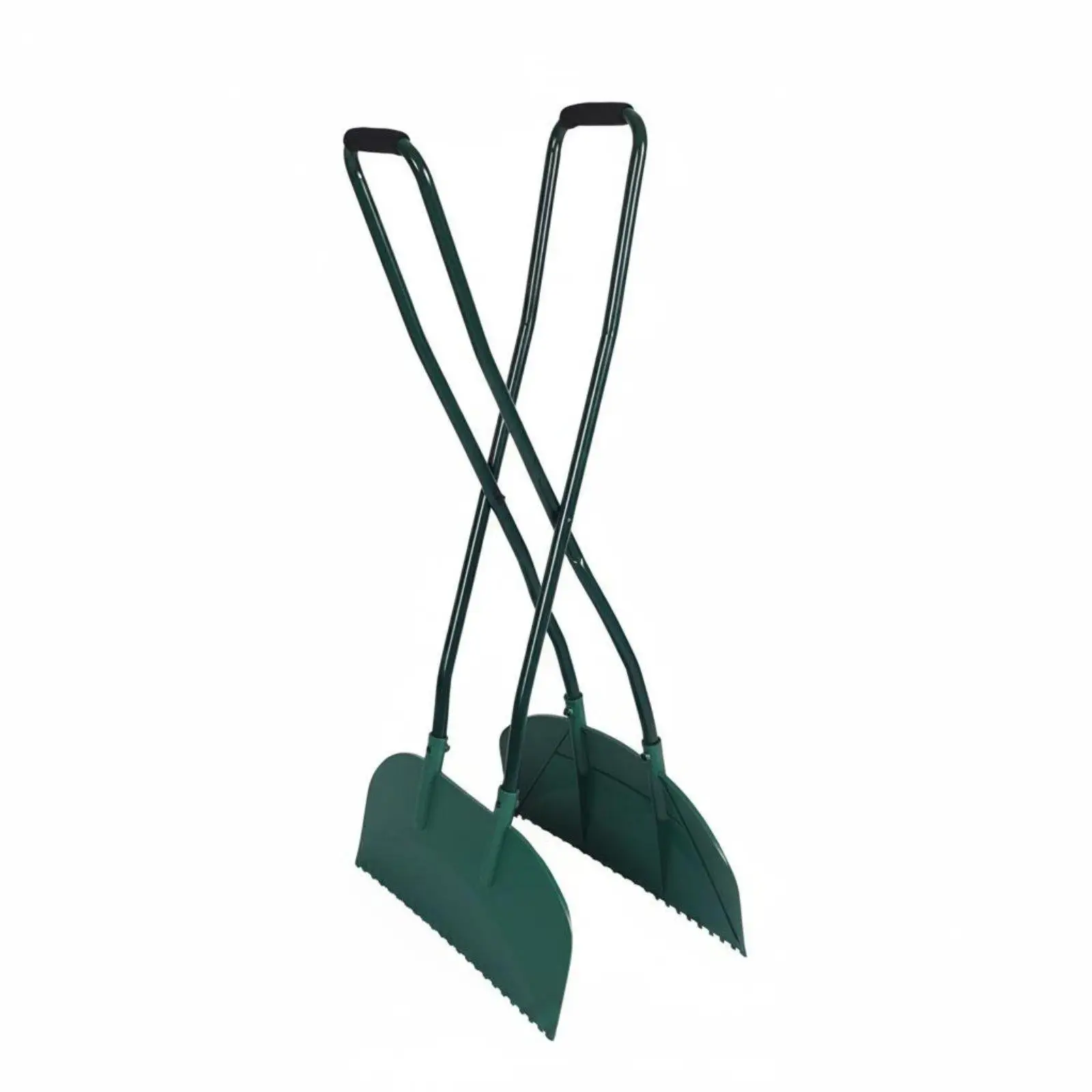 Leaf Rake Adjustable Handle High Capacity Lawn Tool for Efficient Garden Cleaning and Leaf Collection