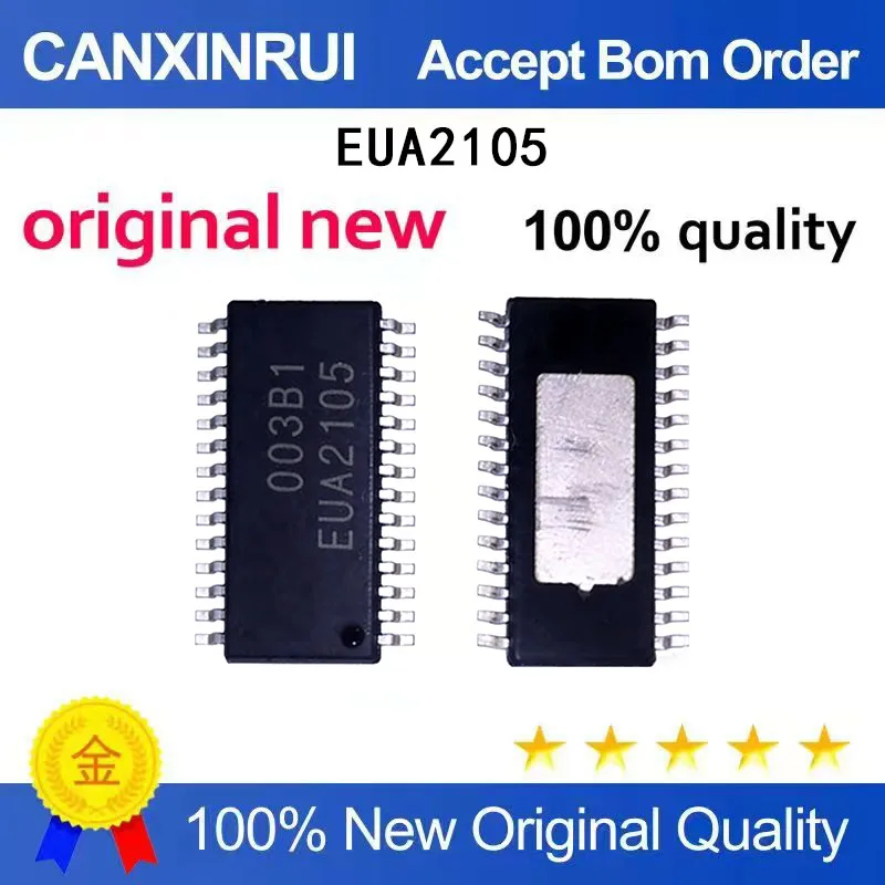 

(5-100 Pieces) Brand new original EUA2105QIR1 EUA2105 TSSOP24 spot chip IC