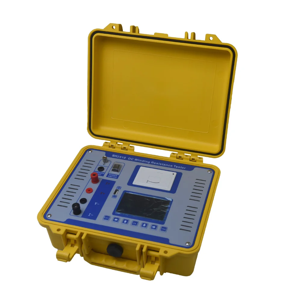 

10A Transformer DC Winding Resistance Meter Test Equipment Milliohmmeter For Transformer Cable Motor