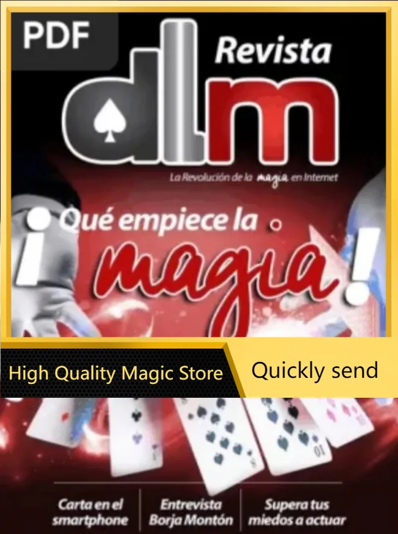 

Borja Monton - DLM Revista Magazine (9 Ediciones) (Spanish) - Magic tricks ( High Quality Magic Store Download ）