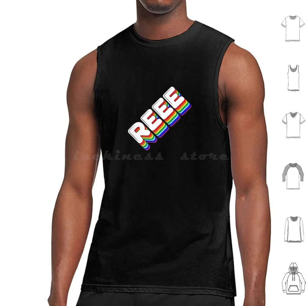Cute Gaming Noob-Retro Reee Meme Gamer Noobs Sound Tank Tops Print Cotton Dab D…