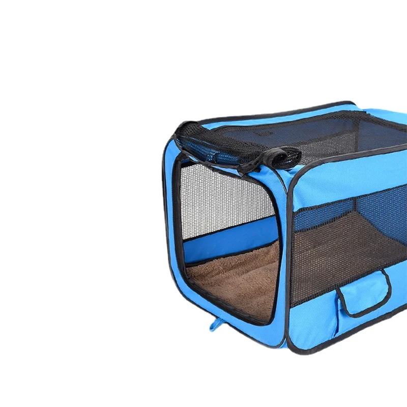 

Portable Pet Dog Cat Carrier Car Folding Pet Cage Breathable Outdoor Dog Travel Bags For Small Medium Large Dogs Cats Gonius Pet