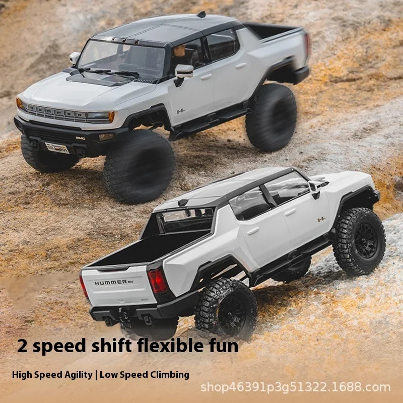 FMS FCX18 Pickup Truck 1/18 Scale Remote Control RC Car with Dual Speed Metal Suspension And Climbing Feature