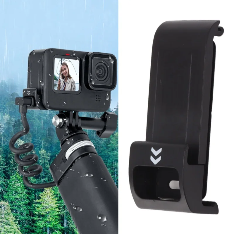 Camera Side Door Cover Action Camera Side Open Housing Protective Case Built In Spring Buckle