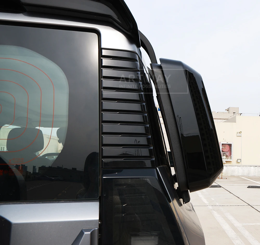 

Автомобильный внешний обновленный ящик для хранения, боковой ящик для инструментов для ящика для хранения Jetour T2, глянцевые черные аксессуары