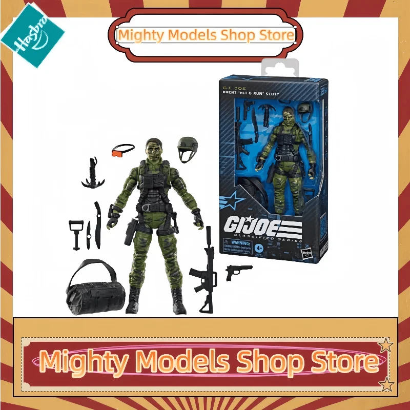 

In Stock G.I. Joe GI Joe Classified Series 6" 188 Brent Hit & Run Scott Action Figure Model Toy Hobby Gift