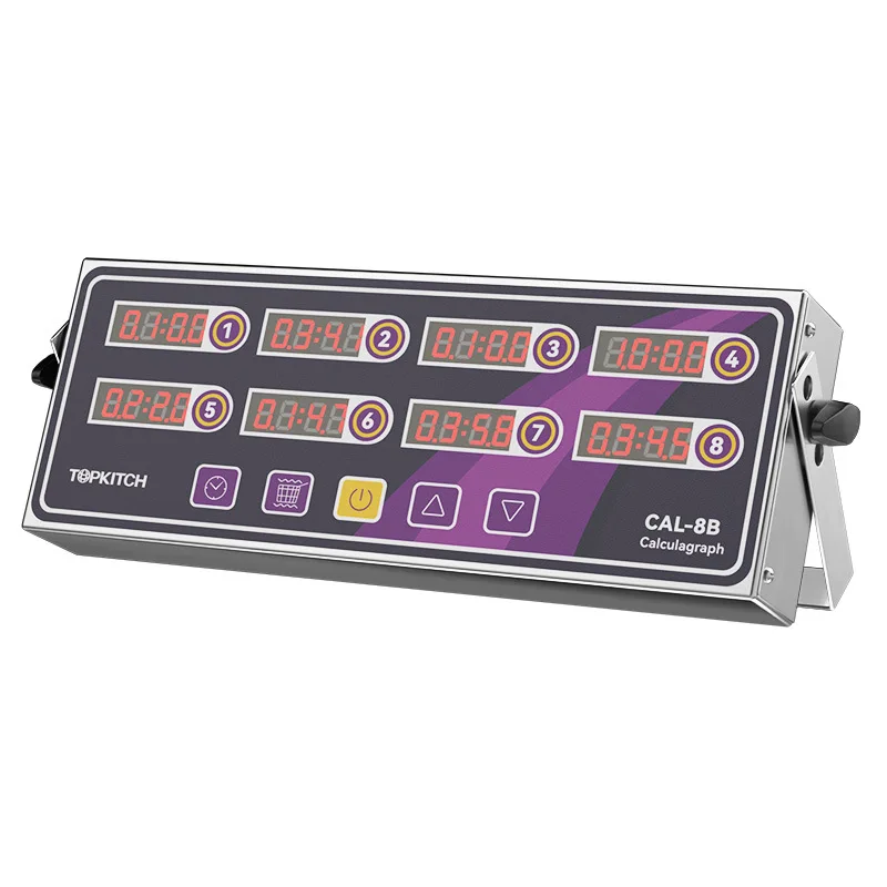 Timer Commercial Fried Chicken Timer Baking Reminder Kitchen Alarm Clock Eight Channel Display