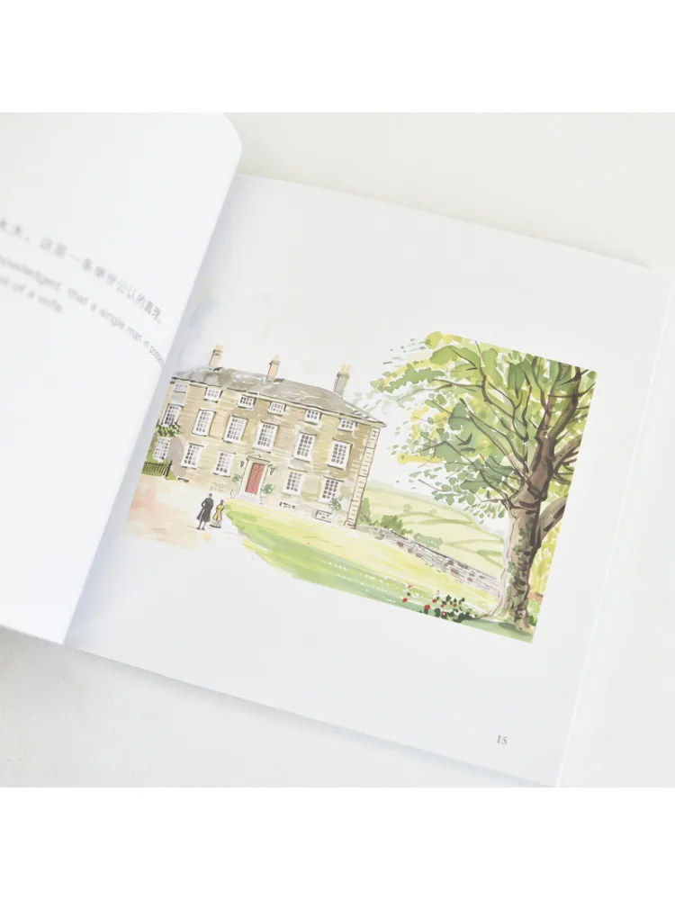 Book-Winshare Encounter Again Pride and Prejudice The Subtle Symphony Of Love and Life 12 Months Stamp Gift Edition