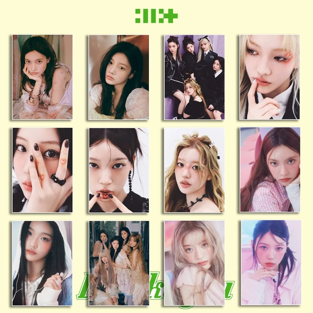 2pcs Kpop ILLIT Group 'I'LL LIKE YOU Merch Poster Mini 2 Album Viscose Wallpaper Sticker YUNAH MINJU MOKA WONHEE IROHA Gift