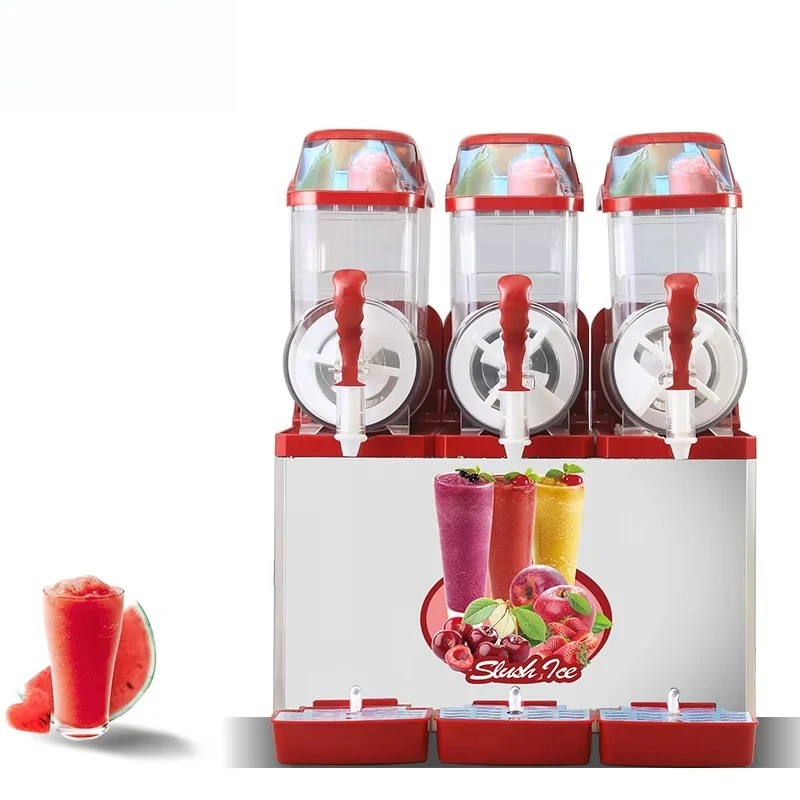 GQ-SM312 Stainless Steel 36L Capacity Eco-Friendly Low Energy High Speed 1 Year Warranty Spin Slush Machine Slush Puppies Ice