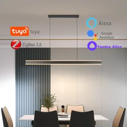 Zigbee Tuya Hue 2MQTT Led lampadario a soffitto lampade a sospensione per soffitto cucina Home Assistant sala da pranzo Decor Alice Alexa