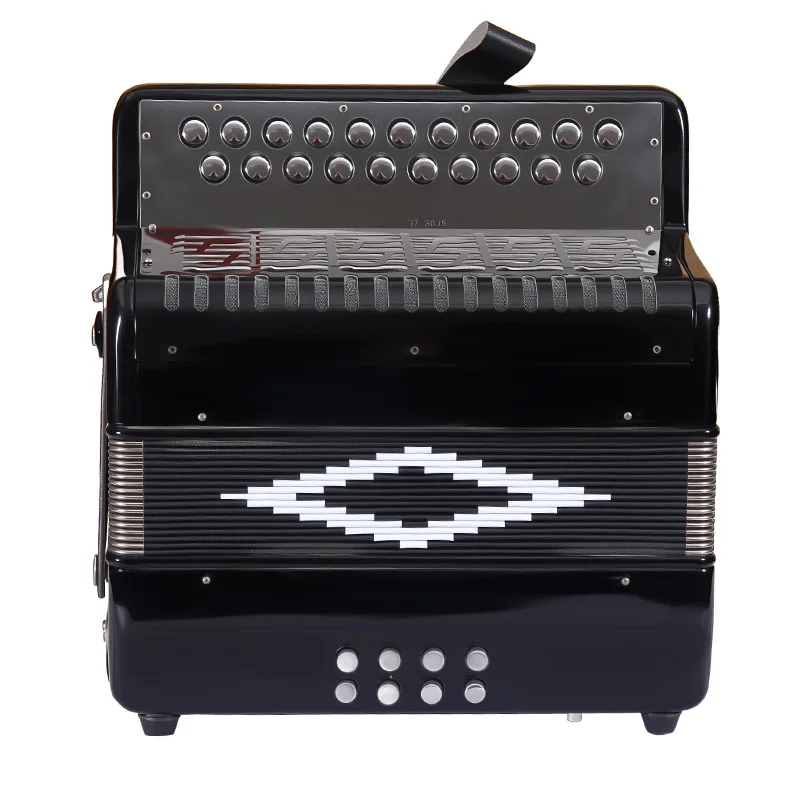 Professional Diatonic Bayan Accordion Adult Grading Performance Beginner Keyboard Instrument 21 Keys 8 Bass Solid Wood OEM Brand view 5