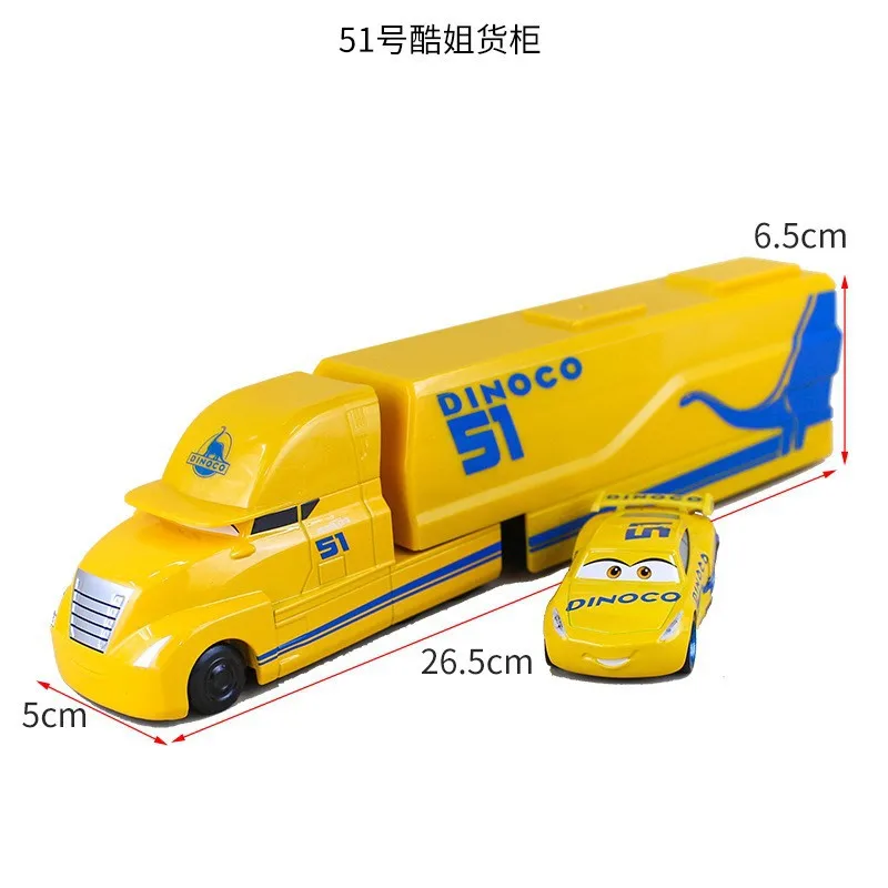 Disney Pixar Cars Saetta McQueen Giocattoli Jackson Storm Il Re Mater 1:55 Pressofuso In Lega di Metallo Modello di Auto Regalo Di Natale