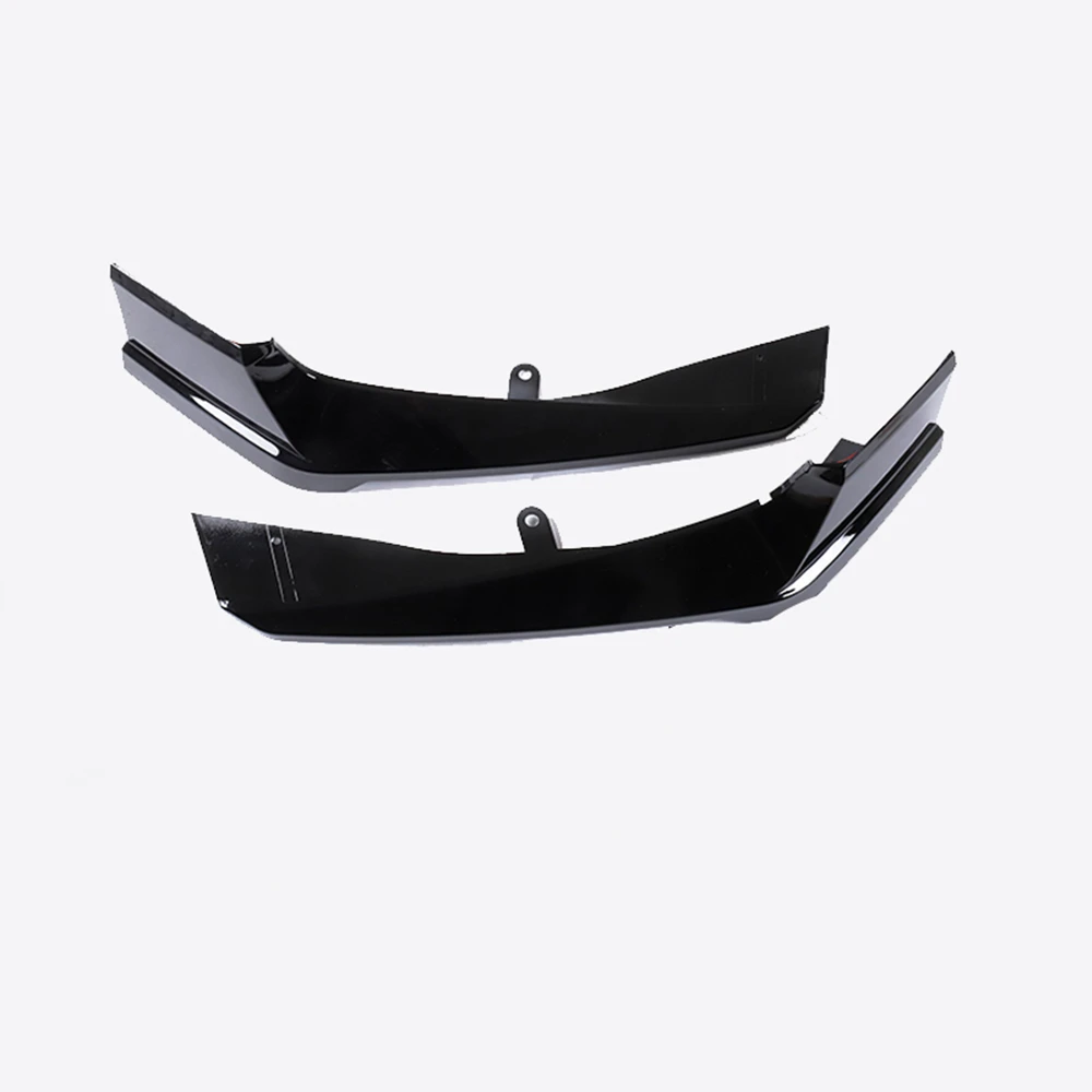 

1 Pair Front Side Splitter Cover Lip Fog Lamp Intake Frame Lower Spoiler For Honda Accord 10th Gen 2018-2021