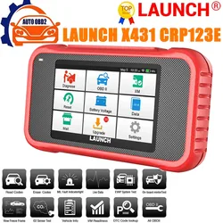 Launch X431 CRP123E OBD2 Scanner ENG ABS Airbag SRS AT Creader 123E Diagnostic Tool OBDII EOBD Code Reader Lifetime Free Update