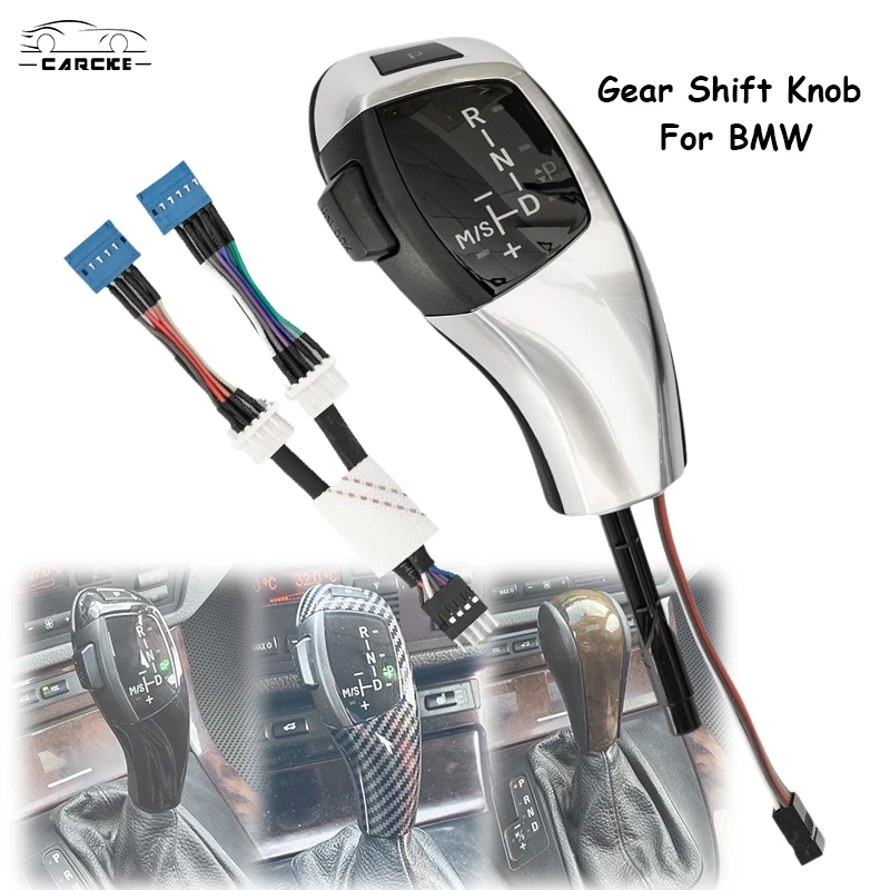 

Car Gear Shift Knob Retrofit Kit Shifter Lever Replacement For BMW E90 E91/92/93/81/82/E84/87/88 E46 E60/61 E39 E38/53 Z4 X1