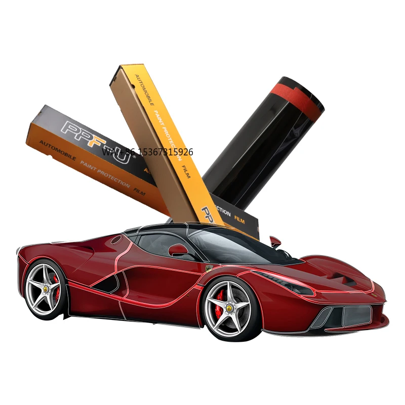 

Производитель авто PPF защитная пленка для краски автомобильная пленка TPH пленка автомобильная виниловая наклейка черная виниловая защитная пленка для автомобиля