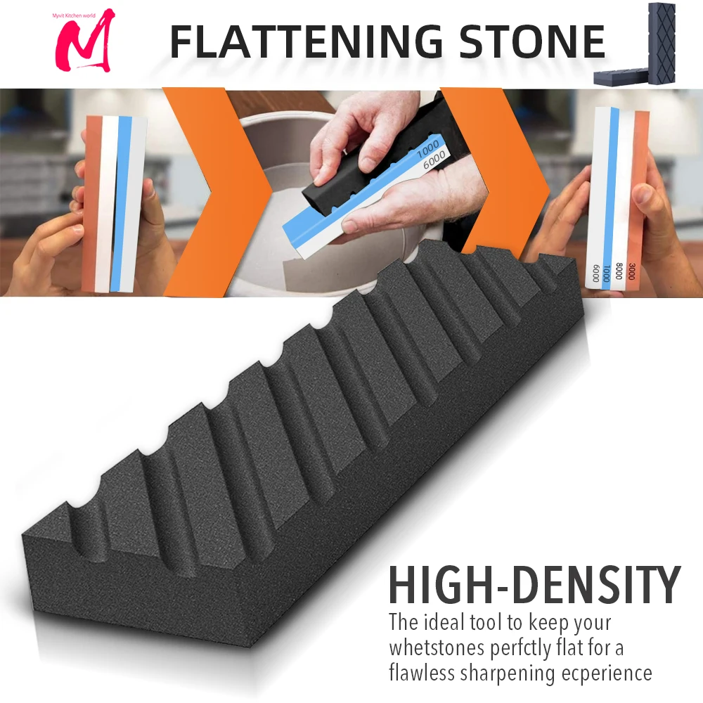 Flattening Stone Repair Stone Knife Sharpener Water Whetstone Plate Coarse Grinding for Sharpening Kitchen Knife Gadgets Wet 320