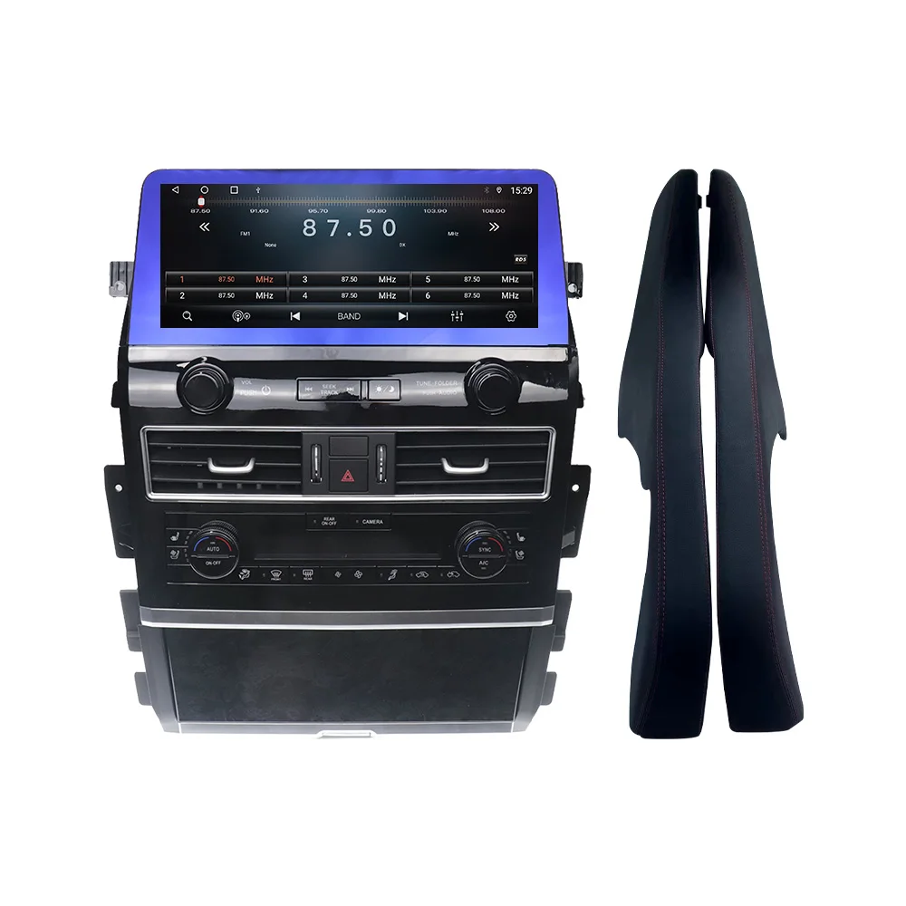 Car Radio For Nissan Patrol Y62 Infiniti QX80 QX56 2010-2024 Car GPS Navigation Multimedia Player Auto Stereo Android 13 4G WIFI