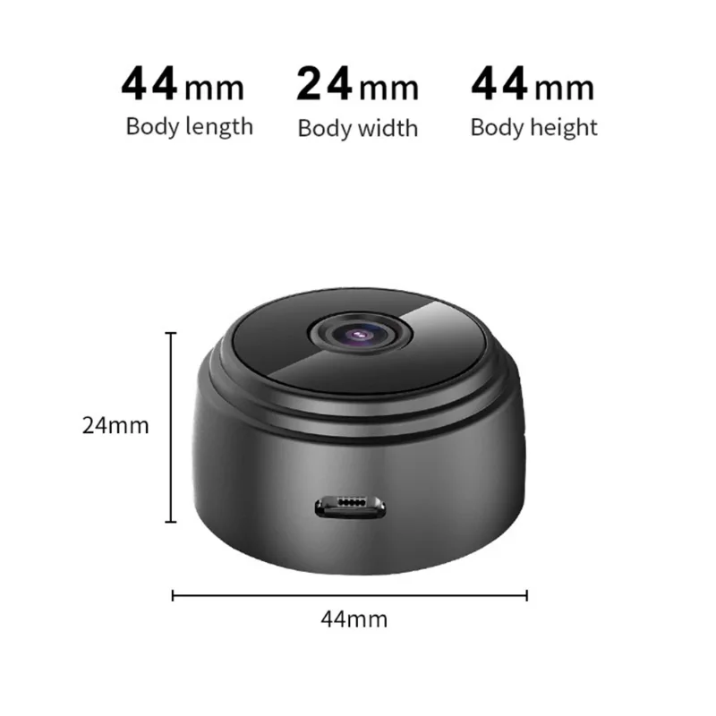 Minicámara IP inalámbrica A9, videocámara magnética de seguridad nocturna para el hogar, vigilancia, detección de movimiento, vídeo DVR