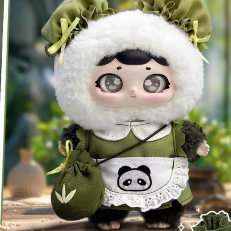 

Cream Rabbit cute plush panda doll blind box trendy Desktop decoration pendant Mysterious surprise birthday gift