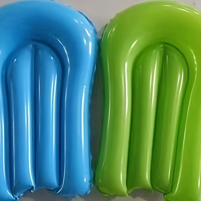 Letnia dmuchana zjeżdżalnia dla dzieci - duża mata do rozpylania wody dla dwóch graczy, niebieska dmuchana łódka do basenu na trawnik z PVC do zabawy wewnątrz i na zewnątrz