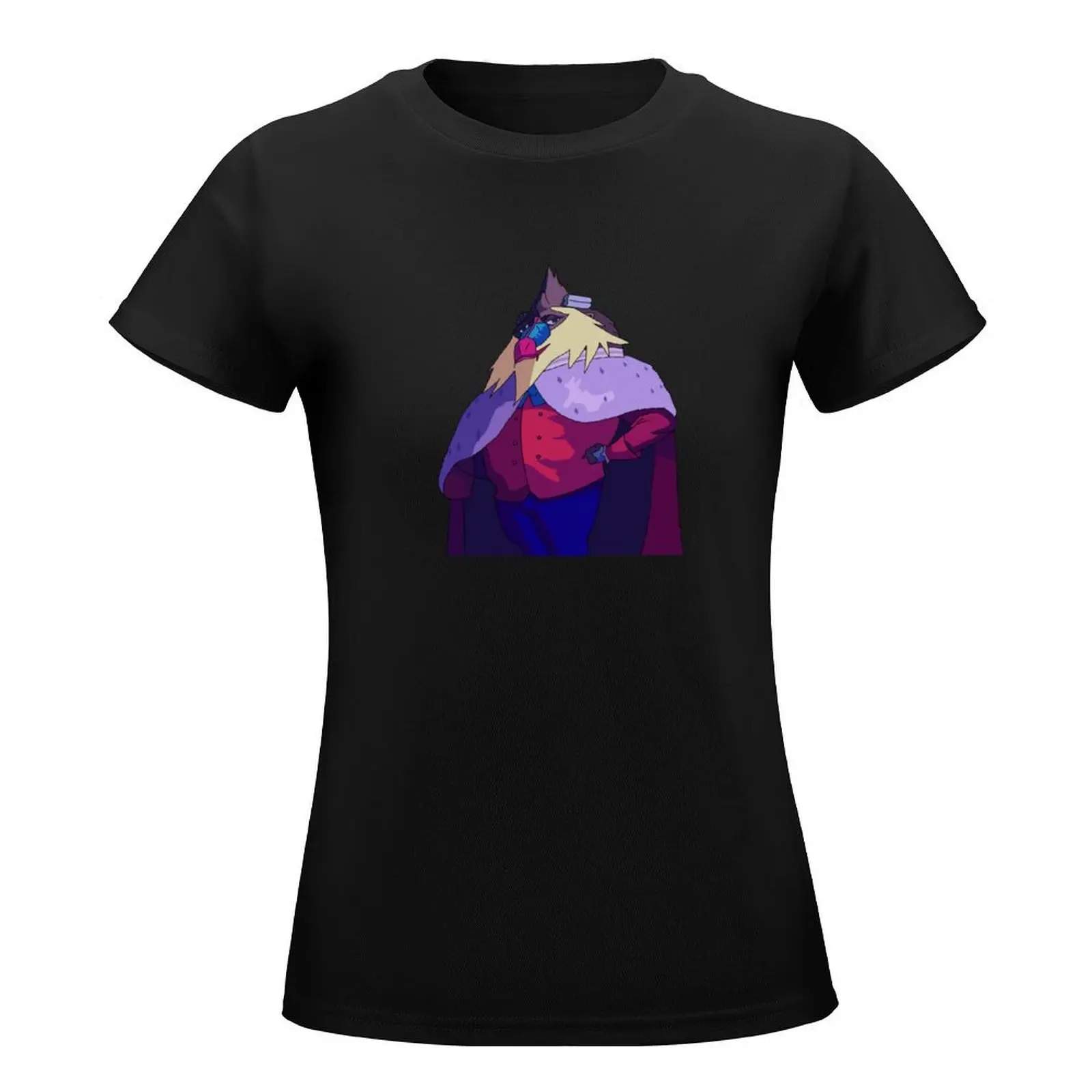 Scarlemagne Self Portrait - Kipo And The Age Of Wonderbeasts T-Shirt korean fashion Female clothing Women's tops