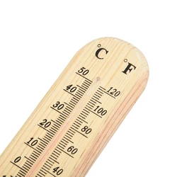 Large Wall Thermometer Garage Garden Greenhouse Outdoor Patio Shed Room Temperature Thermometer Traditional Wooden