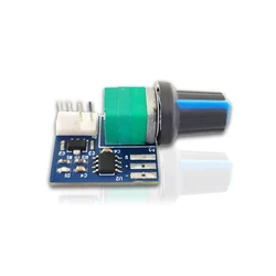 Single PWM Fan Speed Controller DC 12V Mute 4 Pin Computer Temperature Control Switch for PC CPU Cooler Fan