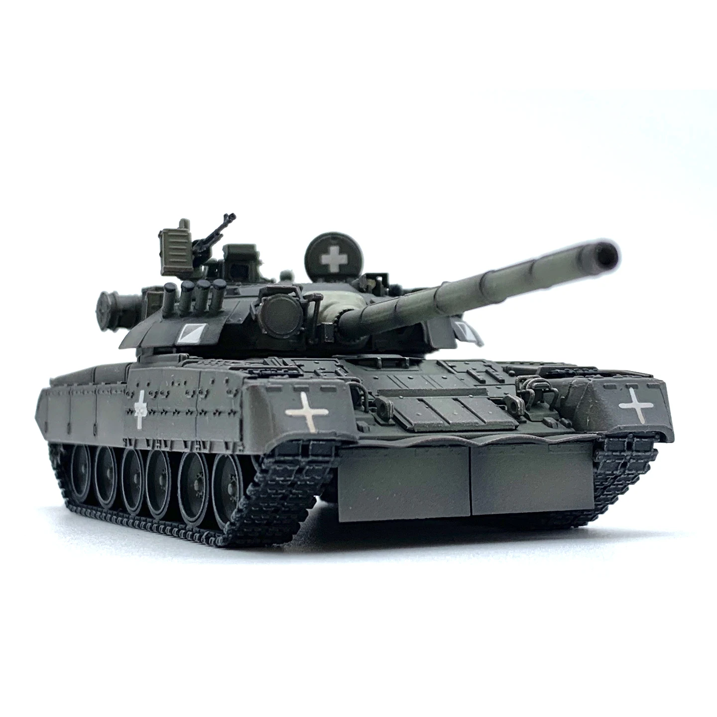 1:72 AS Oekraïne T-80U hoofdgevechtstank (Oekraïense leverie) statisch afgewerkt tankmodel - afbeelding 2