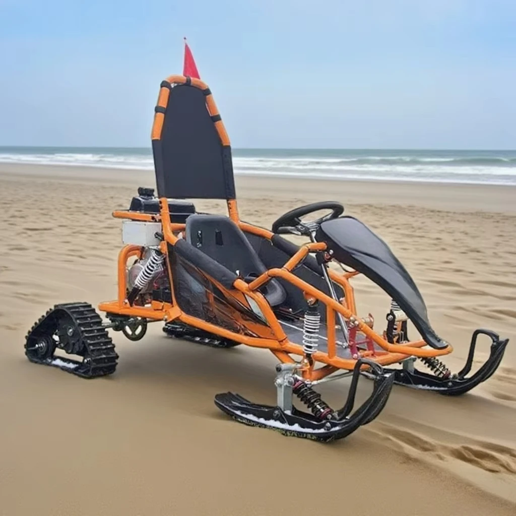 

148 * 50 * 63Cm Snowmobile Sleigh Motorcycle Ski