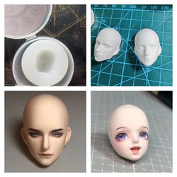 Ultralight Clay Correct Proportions Men/women Face Silicone Mold DIY Ceramic Polymer Clay Animation Character Face Making Tools