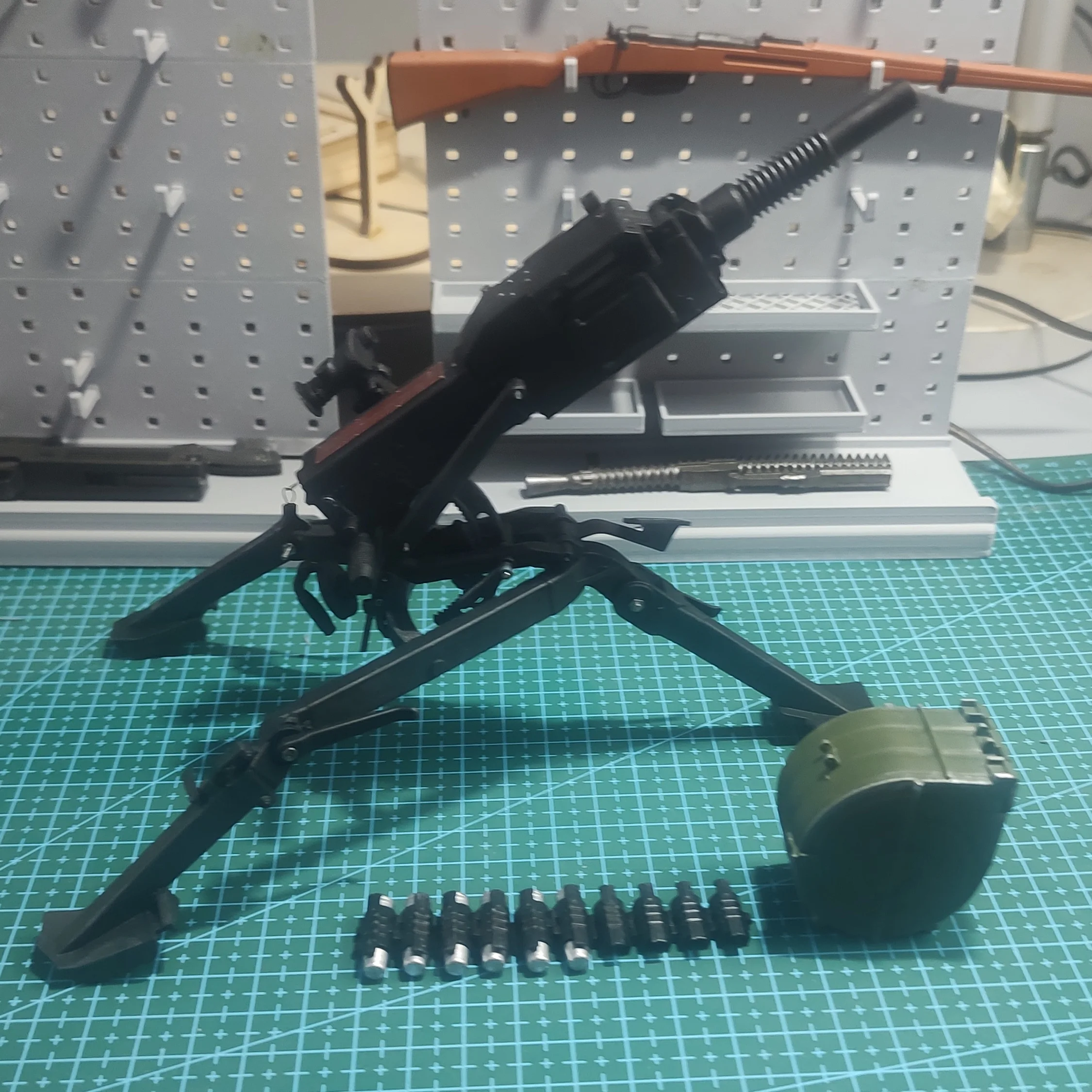 

3D Printed 1/6 Scale Russian Army AGS-17 Automatic Grenade Launcher Model for Military Action Figures