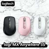 Ratón inalámbrico Logitech MX Anywhere 3S/ Pop /M350, compatible con conexión USB de modo dual Bluetooth y 2,4 GHz, adecuado para PC Lapto