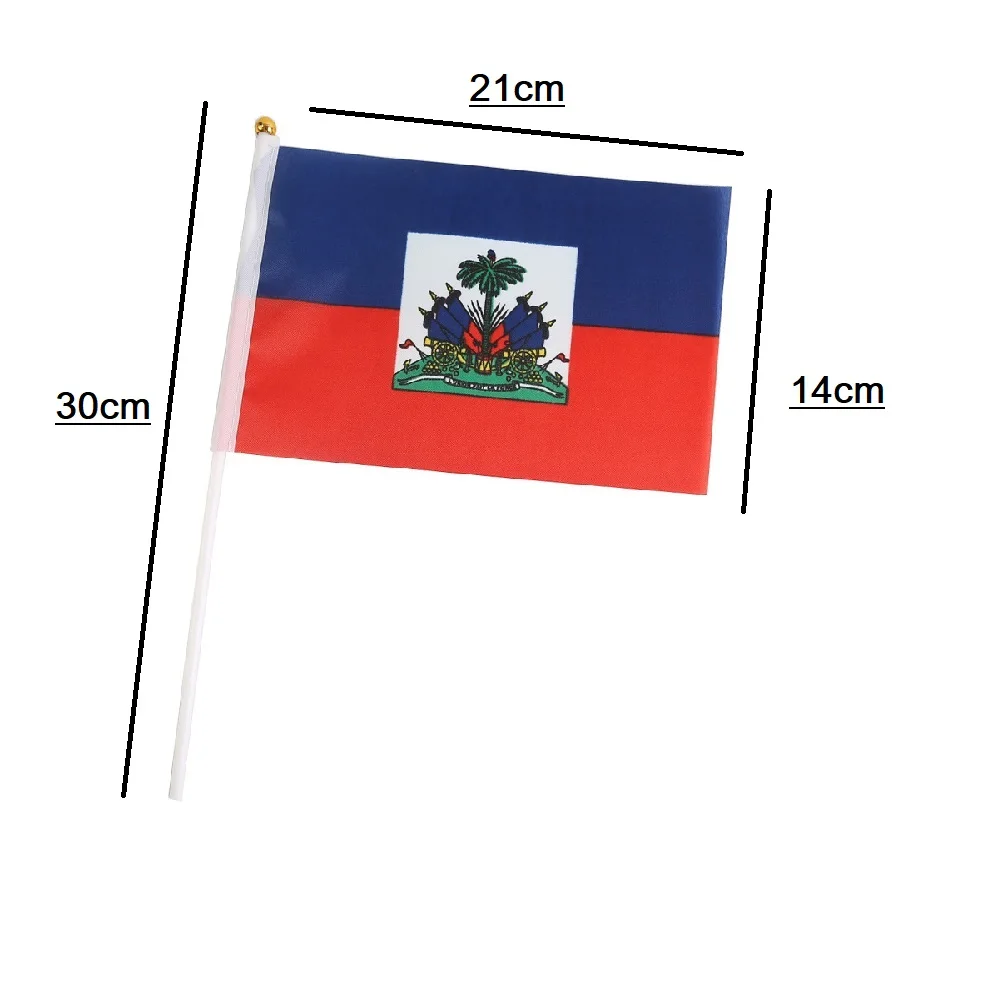 Hot Selling 5pcs/Lot 14*21cm North & South America Hand Waving Flags - Perfect for Events & Celebrations Party & Parade Supplies
