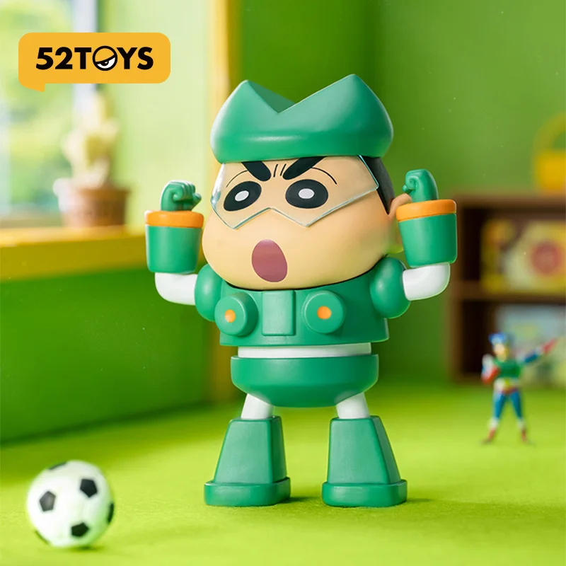 52toys กล่องสุ่ม ครายอน ชินจัง คอสเพลย์ตลก ฟิกเกอร์แอคชั่น ของสะสมยอดนิยม ของเล่นศิลปะสุดฮิต ฟิกเกอร์น่ารัก ของขวัญสุดสร้างสรรค์