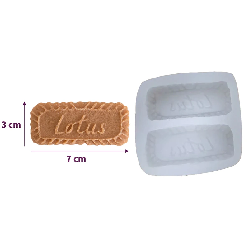 DIY Keksform Kerze Silikon form handgemachte Keks Chocalate Backform