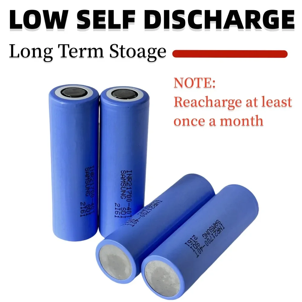 Original ICR21700 10C Rechargeable 4000mAh Lithium Battery 3.7V High Current Screwdriver Battery