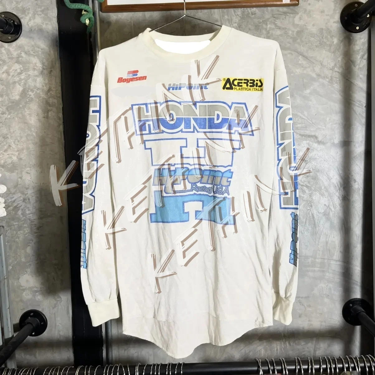 

Quick Dry Honda Motorcycle Jersey, Long Sleeve Breathable Riding Shirt Y2K Dirt Bike and Mountain Racing, Comfortable Daily Gear