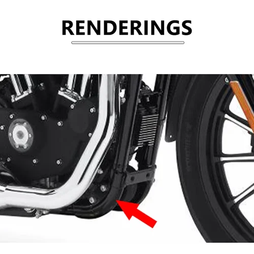 Imagen 2 del producto Manguera de enfriador de aceite para motocicleta Harley Sportster XL 883 Iron 1200 Forty Eight 72 Roadster Nightster, manguera de drenaje de aceite 2004-2024