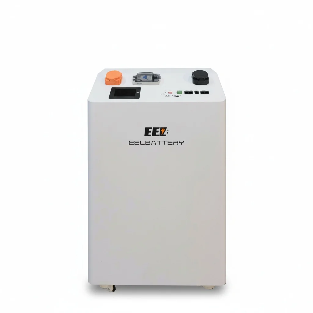 LiFePO4 Battery Case, 48V 16S 280Ah 306Ah Iron Enclosure, Vertical Battery Box, JK Inverter BMS DIY Kits, Solar Energy Storage