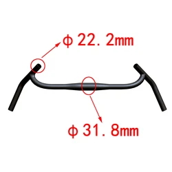 2023 ZNIINO new Carbon Gravel H handlebar Big Flare Bar Cycle cross Road MTB Bike handlebars carbon fiber Travelling bicycle