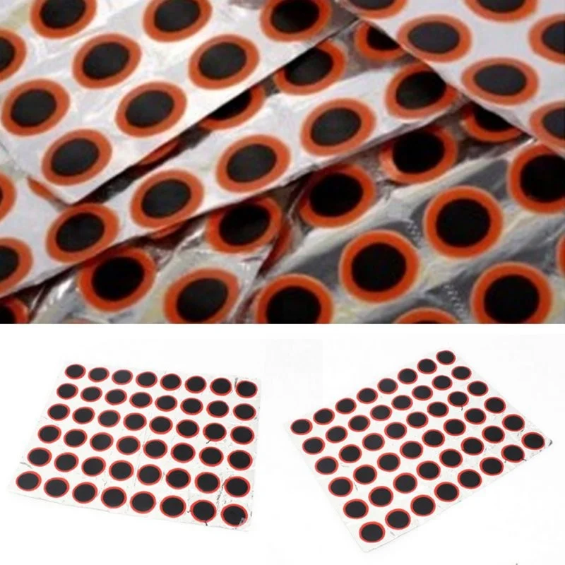 10/20/30Pcs Tire Repair Mountain Bike Circular Film Mountain Bike Repair and Tire Repair Tools Bicycle Riding Equipment