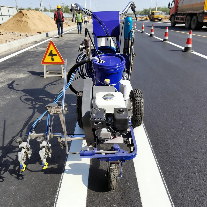

Customized Airport Line Marking Machine: Efficient Cold Application for Runways and Taxiways