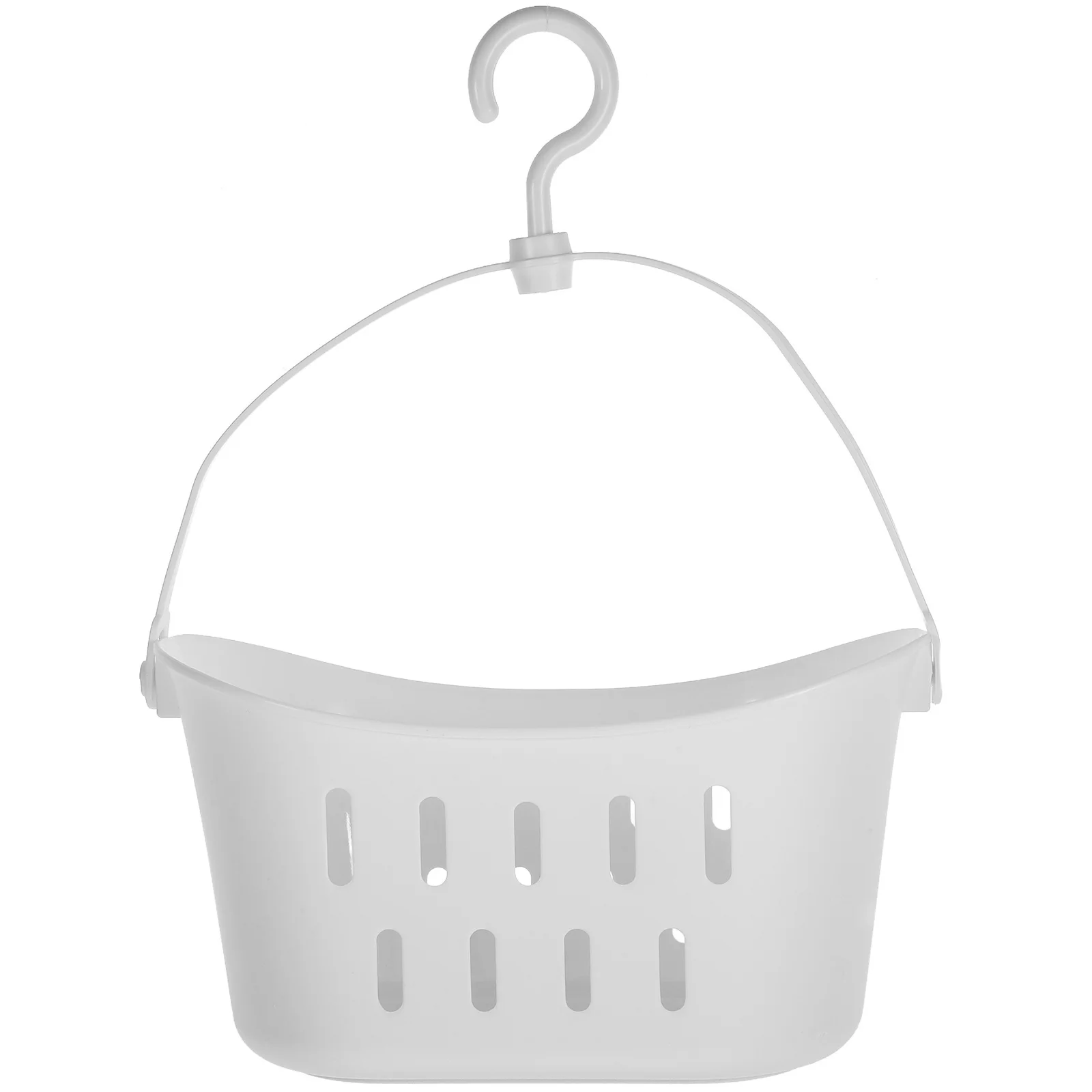 

Plastic Hanging Storage Basket Shower Organizer Hook for Bathroom Kitchen Snacks Organizing Zero Food Storage